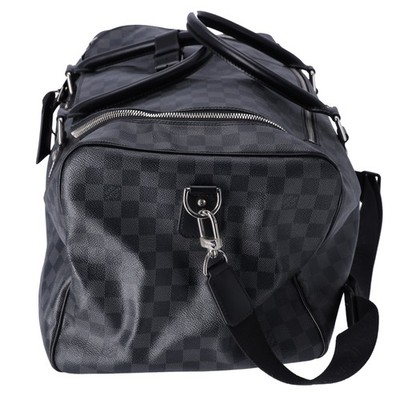 Louis Vuitton Roadster Duffle 50 Black Canvas for sale online | eBay