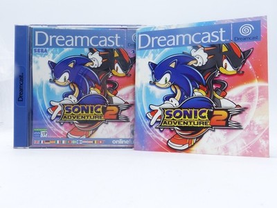 Sonic 2 Adventure 2 Sega Dreamcast LEERHÜLLE HÜLLE & ANLEITUNG | KEIN SPIEL !