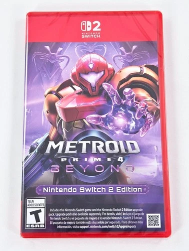 METROID PRIME 4 BEYOND NEW SEALED 2025 Authentic Nintendo Switch 2