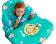 Allover Waterproof Bib for Self-Feeding Infants and Toddlers, Machine Washabl...