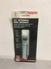 Superior Tool Internal Pipe Wrench 3/4 in. drive Silver 1 pc
