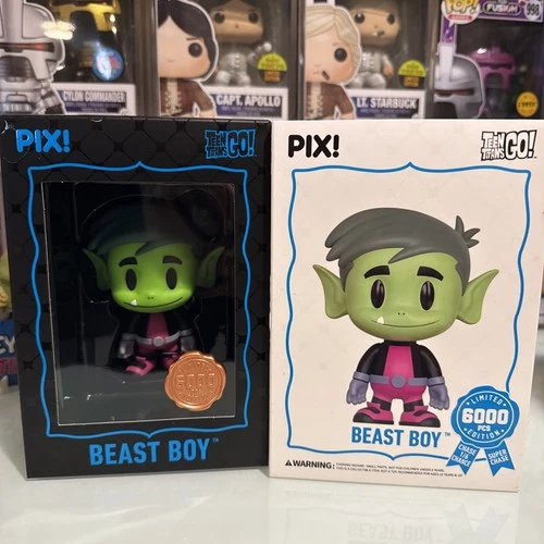 Thrilljoy PIX! Beast Boy - Teen Titans Go Figure Le 6000 Pcs