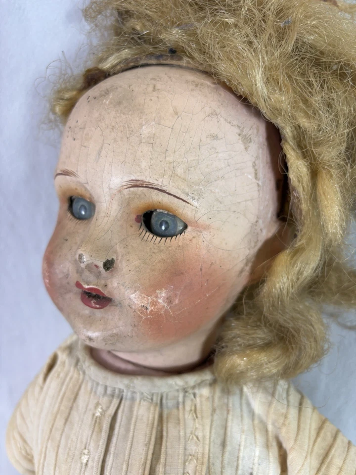 Cellba Bambola In Celluloide Anni '30 Parigi 9 Piedi, Originale Rara Vintage - Immagine 3 di 4