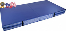 FlooringInc's Folding Gymnastics Crash Mat Thick Safety Landing Pad for Tum