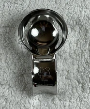 The Pampered Chef Egg Separator, Stainless Steel w/Original Hen Logo #1185 EUC