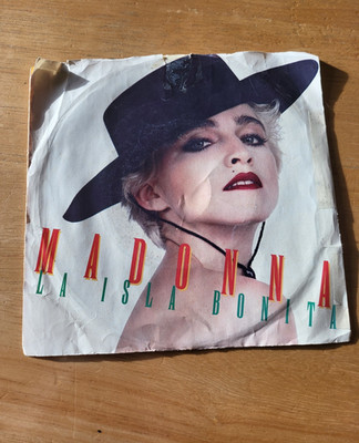 MADONNA La Isla Bonita 45 Vinyl Record 1986 7'' Sire 7-28425 (c