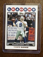 2008 Topps Football #288 Tony Romo League Leaders NM-Mint