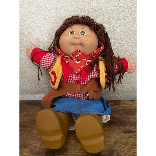 Vintage Cabbage Patch Cowgirl Doll
