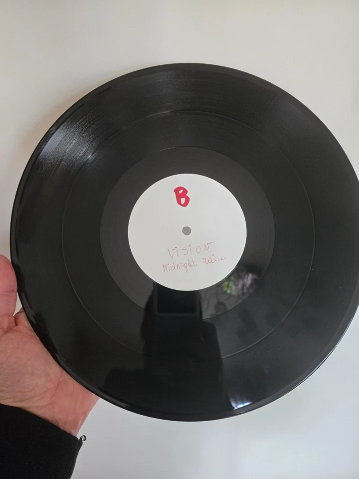 RARE NEW WAVE PROMO TEST PRESS LP HEART OF CRYSTAL BLUETOWN BALLET 88 ITALY NM - Image 3 of 3