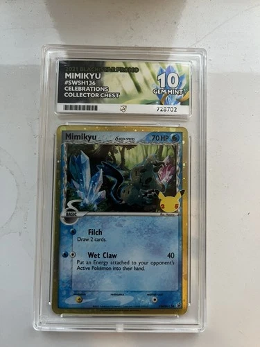 Mimikyu SWSH136 Black Star Promo - ACE 10