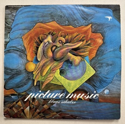 Klaus Schulze Picture Music 1ST GERMAN Brain Vinyl LP