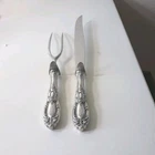 Vintage King Richard By Towle Sterling Silver Roast Carving Set, 2-Peice