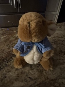 10" Eden Toys Vintage PETER RABBIT Plush Stuffed Bunny Frederick Warne (L)