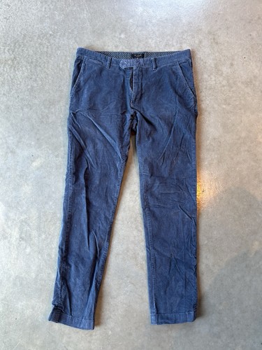 Ted Baker, Vintage Ted Baker Blue Corduroy Pants Made In Turkey 32x32