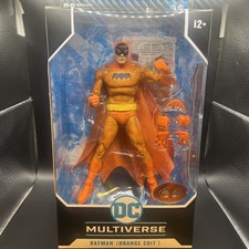 McFarlane Platinum Batman Orange Suit New