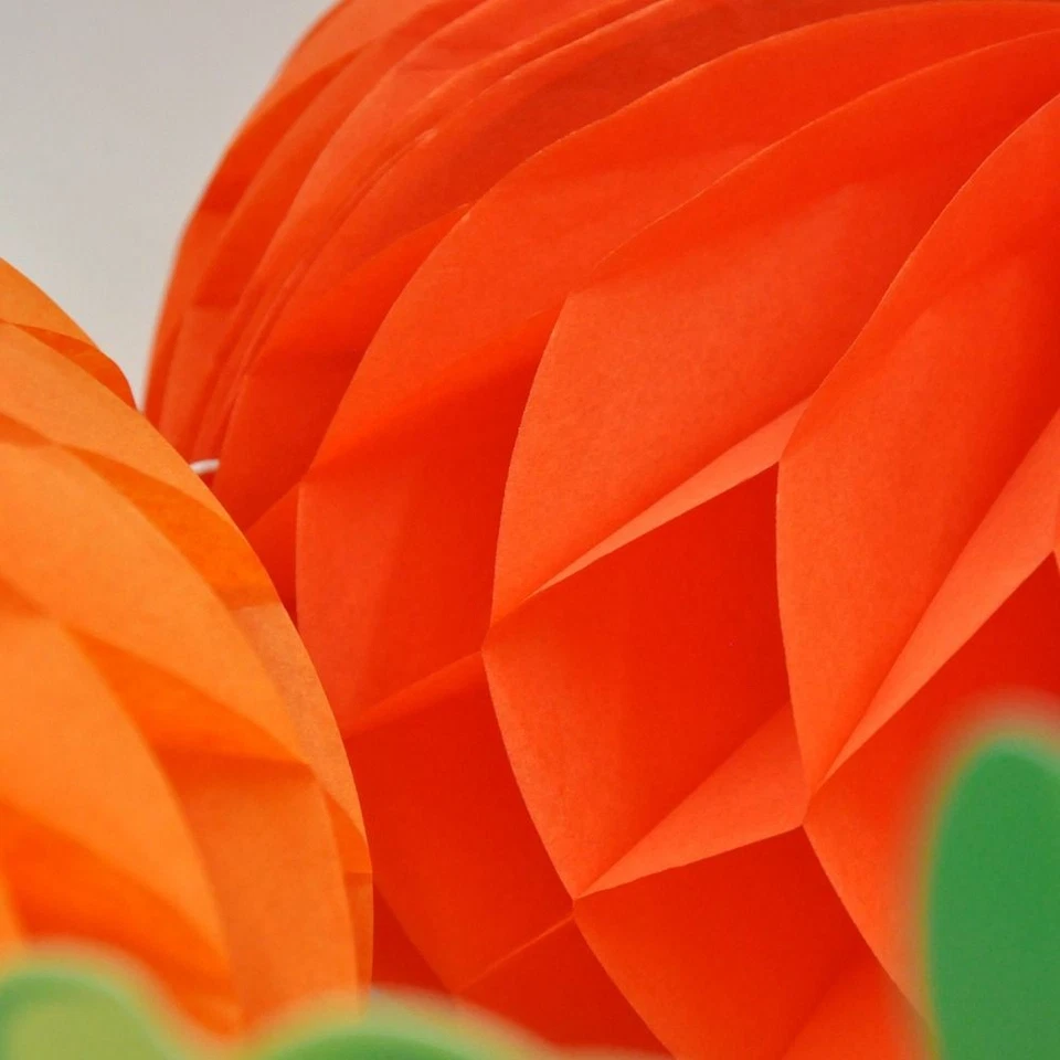 Ghost Halloween Party Prop Colorful Halloween Paper Pendant  Party - Image 4 of 4