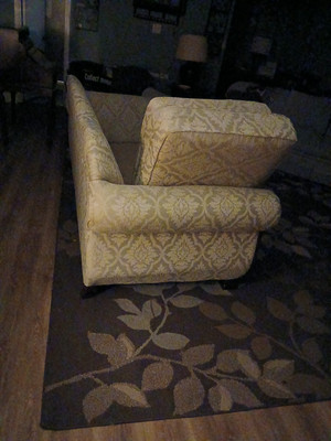 1990s Couch, Real Wood