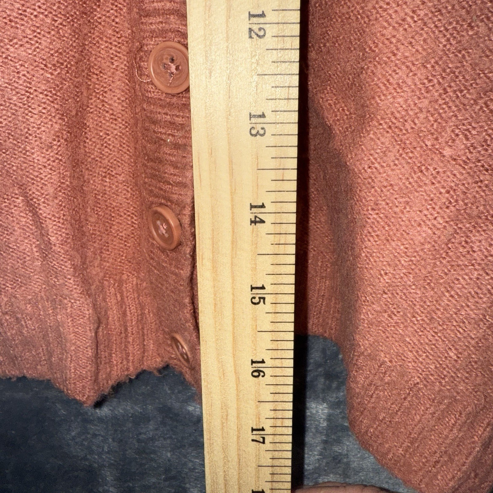 American Eagle Pink Buttoned Knitted Cropped  Coz… - image 5