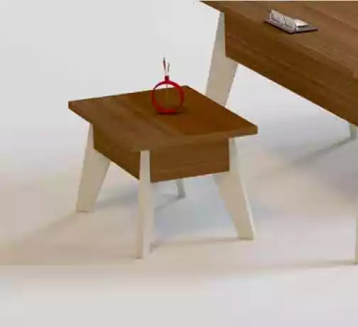 Moderner Couchtisch BüRomöBel Rechteckiger Brauner Holztisch Tische-image