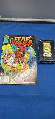 Star Wars first Edition, 10Th anniversary 3D Comic Book + 21997 Cassette Tapes.￼