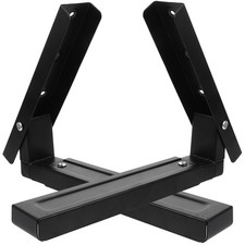 2 Pcs Microwave Wall Mount Bracket Kitchen Mounted Cabinet Mounting