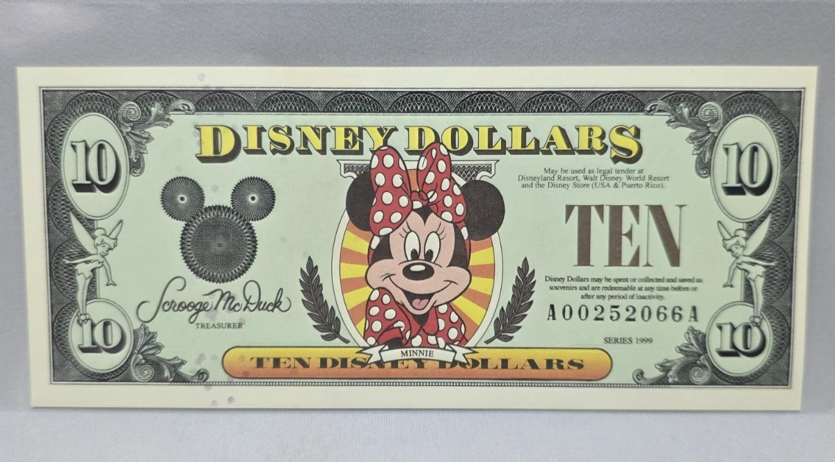 Las mejores ofertas en Dólares de Minnie Mouse Disney (1968