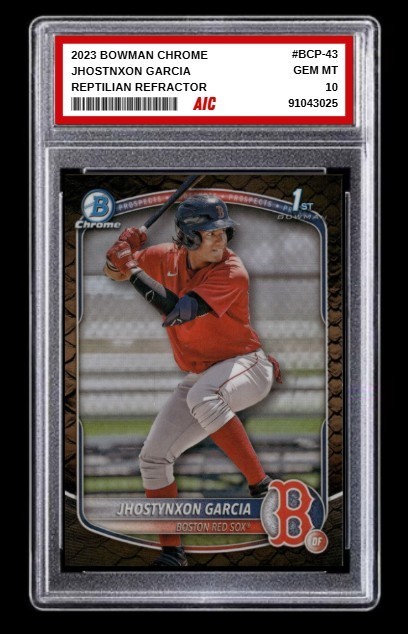 2025 Bowman - Chrome Prospects Jhostynxon Garcia #BCP-43