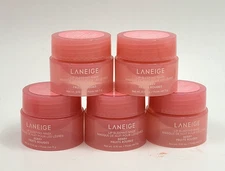 LOT OF 5  LANEIGE LIP BERRY SLEEPING MASK BERRY 0.1OZ/3G*5