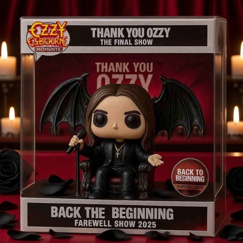 Heavy Metal Music Figure Thank You The Final Show Back To The Beginning Decor - Image 2 of 4