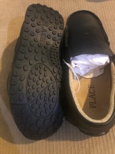 Children's Place Little Kids Black Slip on Dress Shoes Loafers - Size 11 - NWT