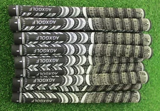 AGXGOLF MENS MIDSIZE MULTI-COMPOUND GOLF GRIPS: 13 PACK BLK/WHT: GOLF PRIDE TYPE