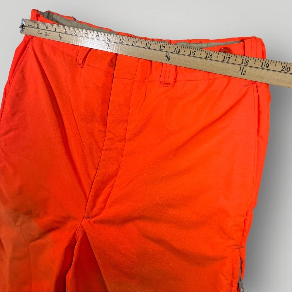Calça masculina vintage Woolrich isolada de náilon para caça ao ar livre grande feita nos EUA - Imagem 4 de 4