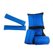 X2 Bride Blue Gradation Neck Headrest Pillowcar Seat Belt Coverthrow Pillow X2 Bride Blue Gradation Neck Headrest Pillowcar Seat Belt Coverthrow Pillow