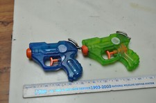 Water Guns Squirt Pistols H2O Blaster Soaker Lot of 2 Used Once Water Guns