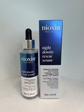 NIOXIN Night Density Rescue Serum 2.3 oz Leave on Overnight Scalp Treatment