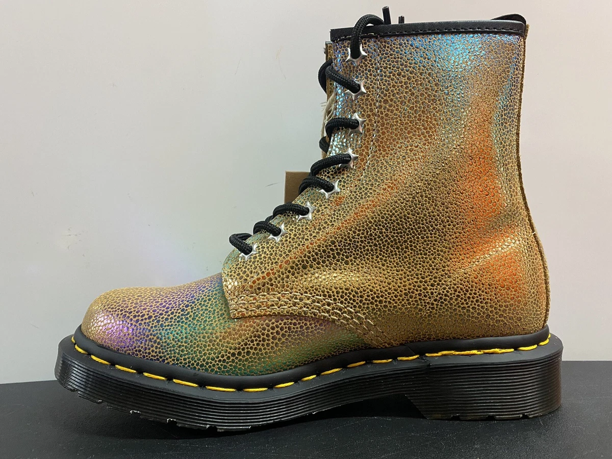 Dr martens clearance 1460 rainbow iridescent