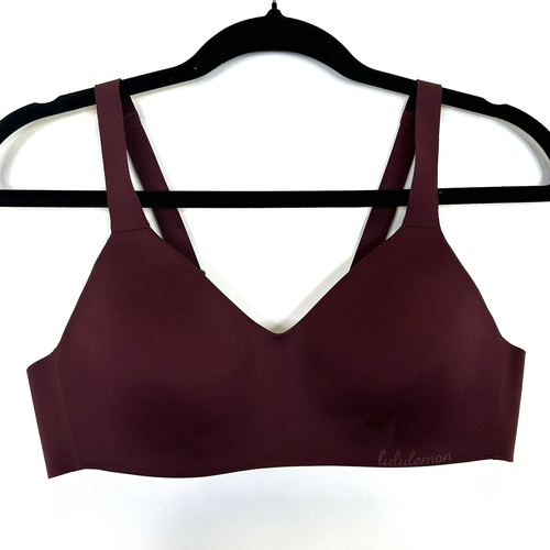 Lululemon Hold True Bra Garnet Light Ultralu Yoga Adjustable Strap Size ...
