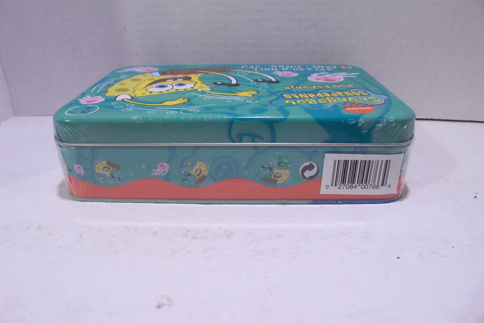 Bob Esponja Pantalones Cuadrados Splash-N-Roll 2002 Juego Mattel con Tin Nickeloden Foto 3 de 4