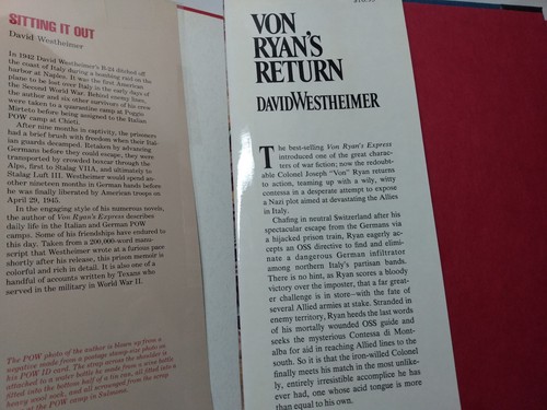 David Westheimer Lot WWII World War II POW Memoir & Von Ryan’s Return - Imagen 4 de 10