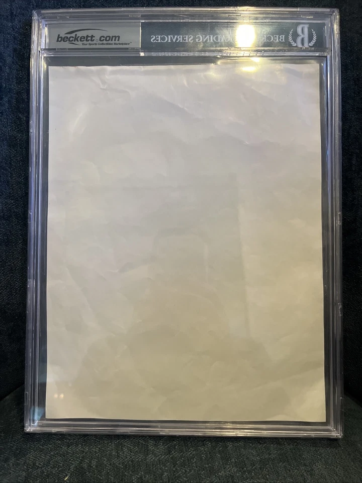 Owen Hart ~  Signed Autographed WWF 8x10 Promo Photo ~ Beckett BAS Slabbed WWE - Image 4 of 4