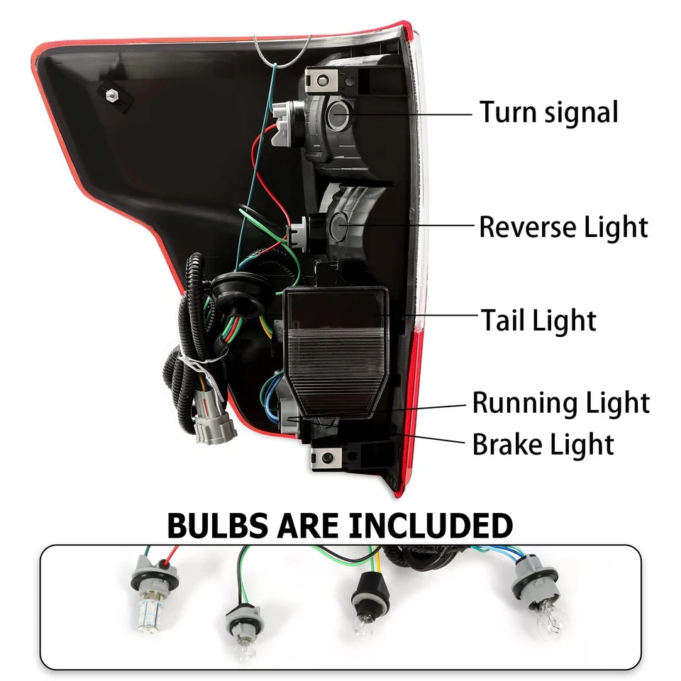 Lámpara de montaje de luz trasera lateral derecha del pasajero para Nissan Titan XD 2016-2023 Foto 3 de 4