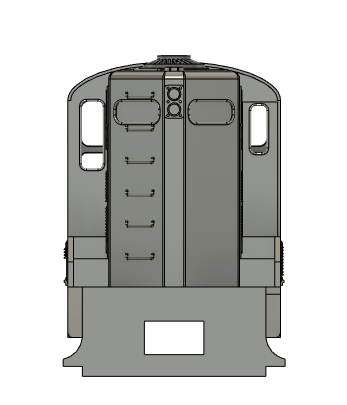 N Scale - Santa Fe SWBLW Beep Original Design Locomotive Shell - Picture 3 of 5