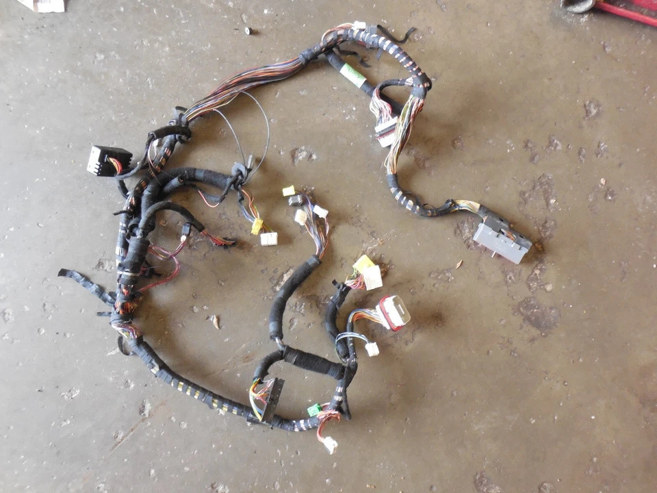 1998-03 Jaguar XJ8 XJR painel chicote de fios coluna de direção LNC3010AF - Imagem 4 de 4