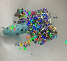 Holographic 4 Point Star Glitter  1 TSP  Gel Nail Art  Acrylic