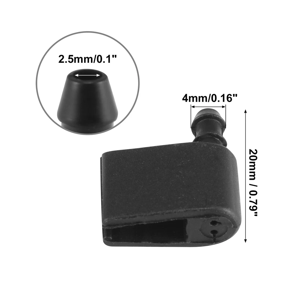 Pack de 2 boquillas limpiaparabrisas pulverizador para Mercedes-Benz Sprinter 3500 Foto 3 de 4