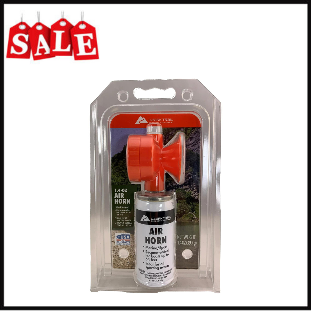 Super Loud Air Horn Can Emergency Hand Held Compressed Boat Siren Boating