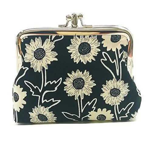 Amazon.com: Cute Floral Canvas Change Coin Purse Small Zipper Pouch Bag  Wallet by Aiphamy, 4 Pack : Clothing, Shoes & Jewelry