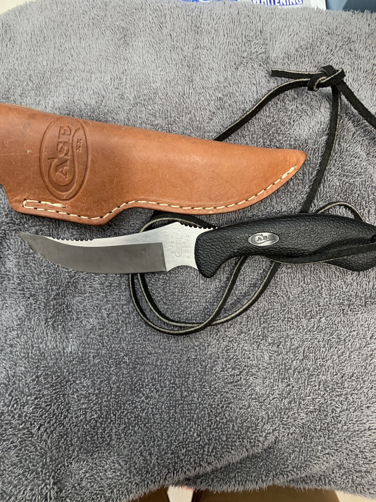 Vintage Case Ridgeback Hunter Fixed Blade Knife eBay