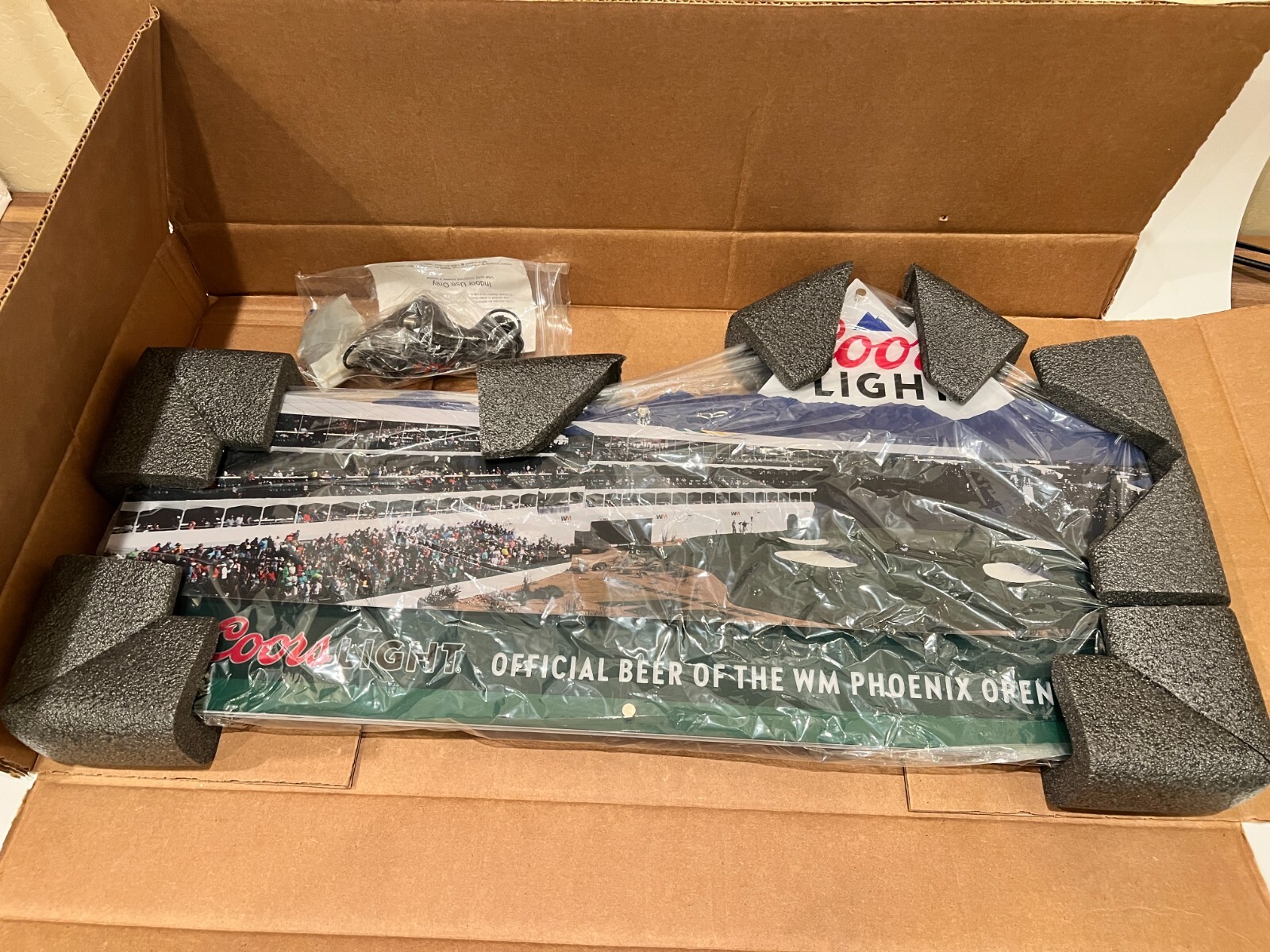 Coors Light Waste Management Phoenix Open 16th Hole LED Lighted Sign