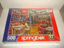 Springbok Pinball Machine Good Nabor Store 500 Piece Jigsaw Puzzle